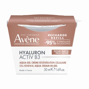 AVÈNE HYALURON ACTIV B3 Krem odbudowujący komórki AQUA-ŻEL (wkład) - 50ml