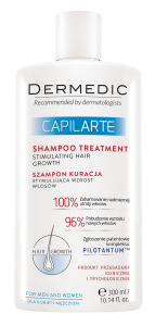 DERMEDIC CAPILARTE Szampon Kuracja Stymulująca Wzrost Włosów - 300 ml