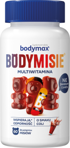 BODYMAX BODYMISIE ODPORNOŚĆ Witaminy Dla Dzieci Żelki O Smaku Coli - 60szt.
