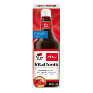 DOPPELHERZ AKTIV VITAL Tonik (wsparcie serca, układu krążenia) - 1000ml
