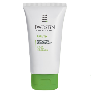 IWOSTIN PURRITIN Aktywny Żel Oczyszczający Do Mycia Twarzy - 150ml