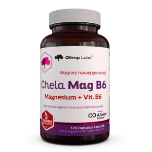 OLIMP CHELA MAG B6 Magnez + Witamina B6 - 120 kapsułek