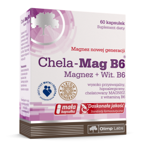 OLIMP CHELA MAG B6 Suplement Diety - 60 kapsułek