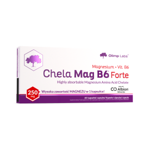 OLIMP MAGNEZ CHELA MAG B6 Forte Mega Caps - 60 kapsułek