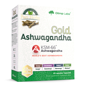 OLIMP GOLD ASHWAGANDHA Suplement Diety - 60 kapsułek