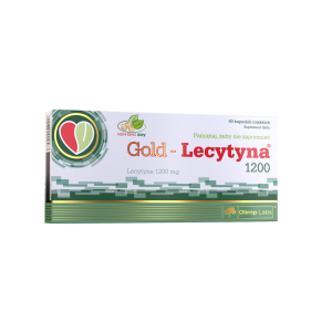 OLIMP GOLD Lecytyna Suplement Diety - 60 kapsułek