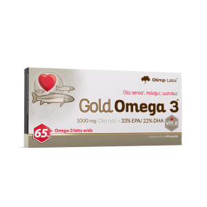 OLIMP GOLD OMEGA 3 Suplement Diety - 60 kapsułek