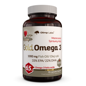 OLIMP GOLD OMEGA 3 Olej Rybi - 90 kapsułek