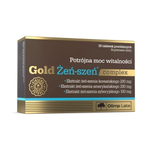 OLIMP GOLD Żeń-Szeń Complex Suplement Diety - 30 tabletek