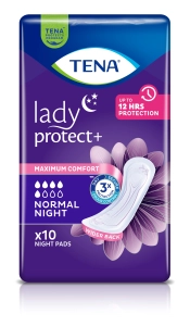 TENA LADY NORMAL Night Specjalistyczne Podpaski - 10 sztuk