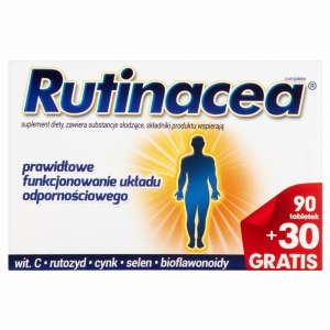 RUTINACEA COMPLETE Na Odporność- 120 tabletek (90 + 30 tabletek)