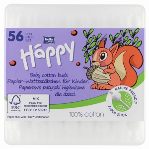 Bella Baby Happy Patyczki hig. 56+8 szt.