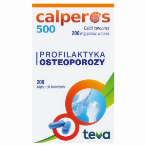 Calperos 500 kaps.  200mgCa2+ x 200