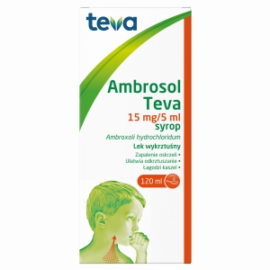 Ambrosol TEVA syrop 0,015 g/5ml 120 ml