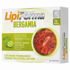 Lipiforma Bergamia kaps.  x 30