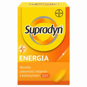 SUPRADYN Energia Suplement Diety - 30 tabletek powlekanych
