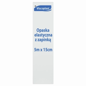 Opaska elast.  5m x15cm z zap. x 1 szt/3M/
