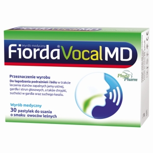 Fiorda Vocal MD sm. owoce leśne past. x 30