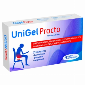 UniGel Apotex Procto czop.doodbyt. x 5