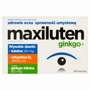 MAXILUTEN GINKGO+ 30 tabl.