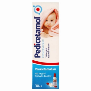 Pedicetamol rozt.doust. 0,1g/1m 30ml