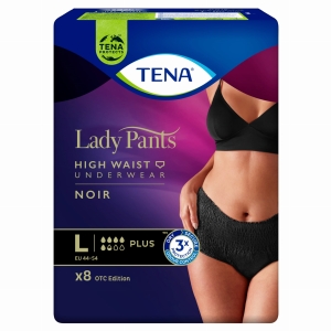 Majt.chłon. TENA Lady Pants Plus Noir L x8