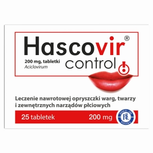 Hascovir Control tabl.  200mg x 25