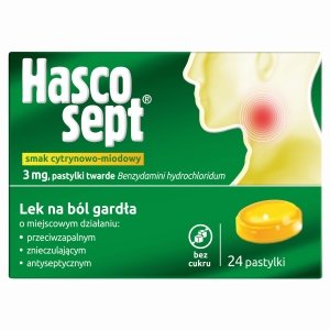 Hascosept smak cytrynowo-miodowy pastyl.tw