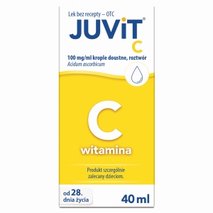 Juvit C  krople 0,1 g/1ml 40 ml
