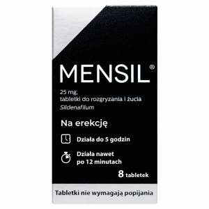 Mensil tabl.do żucia 25mg x 8