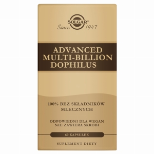 SOLGAR Advanced Multi-Billion Dophilus Formuła Probiotyczna - 60 Kapsułek
