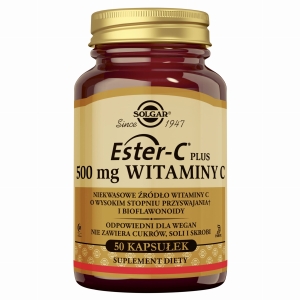 SOLGAR Ester-C Plus 500 mg - 50 Kapsułek
