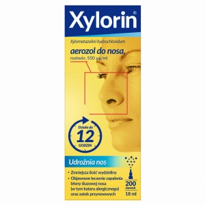 Xylorin płyn d/nosa  atomizer 18ml