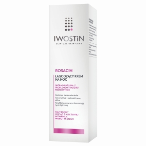 IWOSTIN ROSACIN Krem n/noc zmn.rumień 40ml