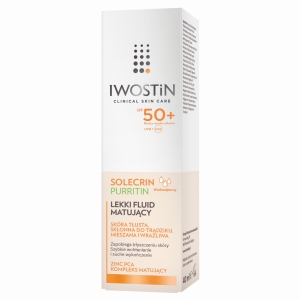 IWOSTIN SOLECRIN PURRITIN Lekki Fluid Matujący SPF50+ - 40ml
