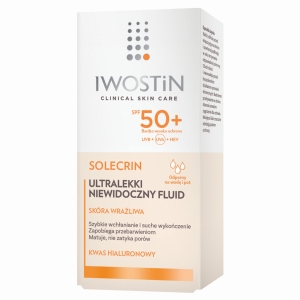 IWOSTIN SOLECRIN Ultralekki Niewidoczny Krem/Fluid spf 50+ - 40ml
