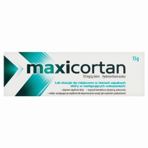 Maxicortan 10mg/g, krem - 15g
