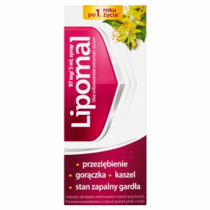 Lipomal syrop 125 g (but.)
