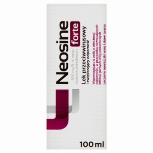 Neosine Forte syrop 500mg/5ml;  100ml