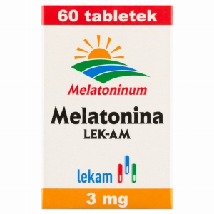 Melatonina LEK-AM tabl. 3mg x60 (pojem.)