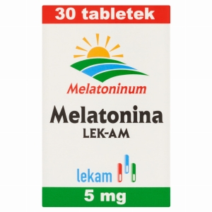 Melatonina LEK-AM tabl. 5mg x30 (pojem.)