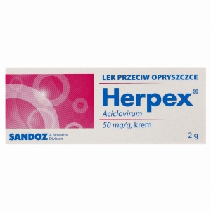 Herpex krem 0,05 g/1g 2 g