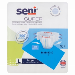 Piel-m. SENI SUPER PLUS L x 10