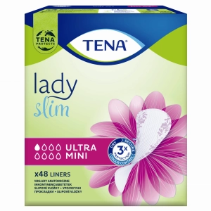 TENA LADY SLIM Ultra Mini Specjalistyczne Wkładki - 48 sztuk