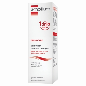 EMOLIUM DERMOCARE Delikatna Emulsja Do Kąpieli Skóra Wrażliwa - 200ml