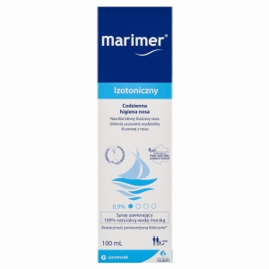MARIMER  Woda morska d/nosa spray 100ml
