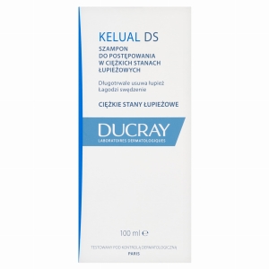 DUCRAY Kelual DS szampon do postępowania w ciężkich stanach łupieżowych - 100ml