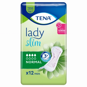 TENA LADY Slim Normal Specjalistyczne Podpaski - 12 sztuk