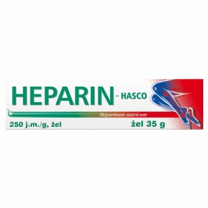 Heparin żel 250 j.m./g 35 g (HASCO)