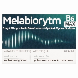Melabiorytm B6 Max tabl.  6mg+20mg x 30